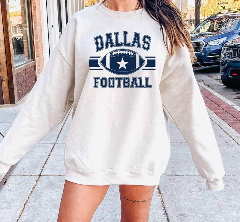 Dallas Football Groovy Sweatshirt , Must Have Dallas Cowboys Shirt Short Sleeve