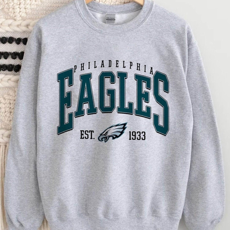 Vintage Philadelphia Eagles Shirt, Limited Nfl Eagles Hoodie Long Sleeve