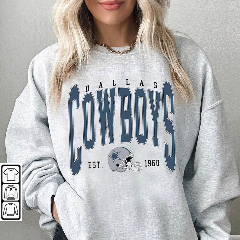 Dallas Cowboys Comfort Shirt, Limited Football Sweatshirt Short Sleeve