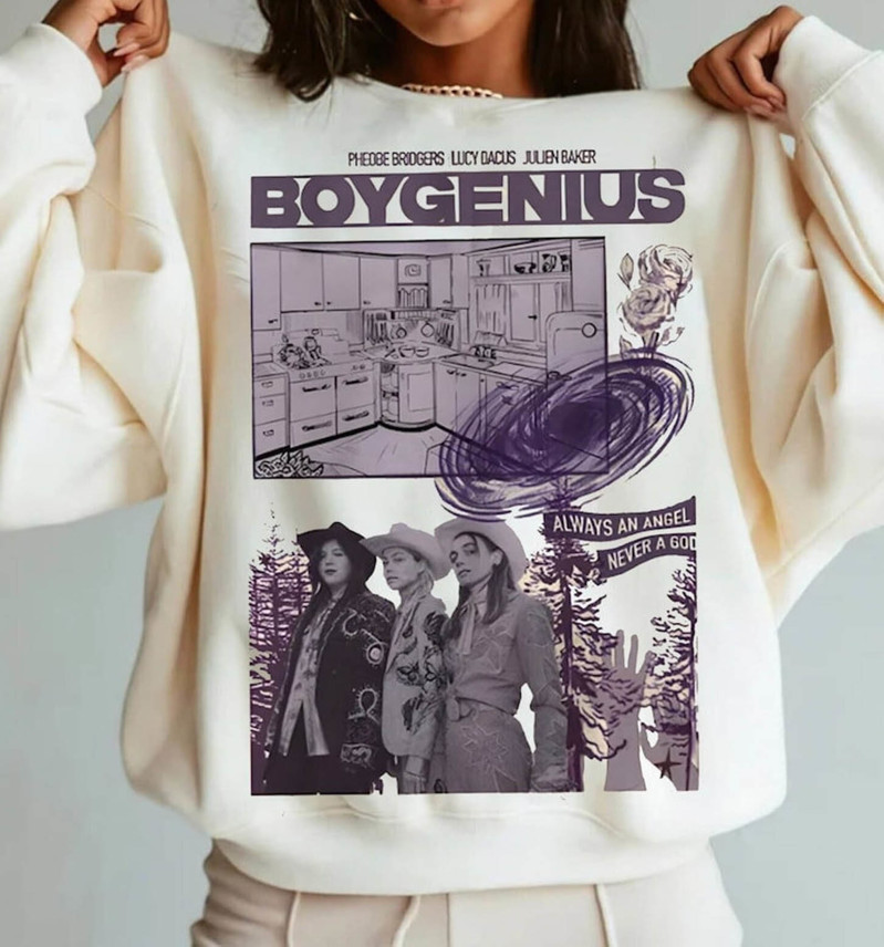 Vintage Boygenius Reset Concert Sweatshirt , Boygenius Band Shirt Crewneck