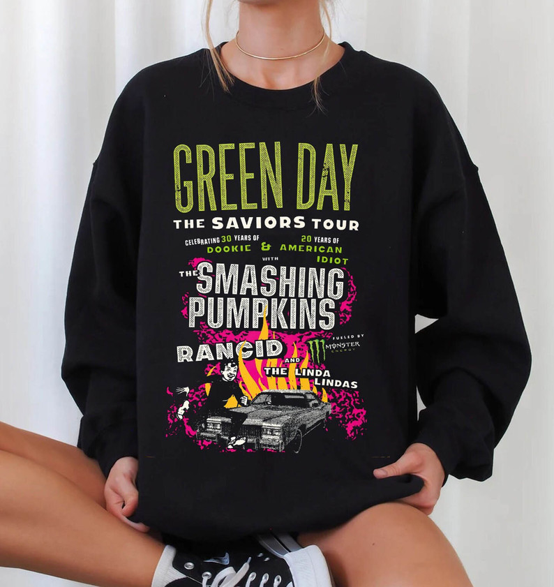 Green Day Dookie Limited Shirt, Unique Green Day Concert Short Sleeve Long Sleeve