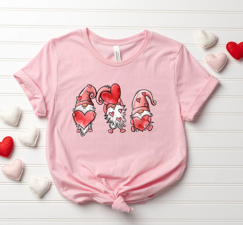 Love Gnome Valentines Funny Sweatshirt, Must Have Love Long Sleeve Tee Tops