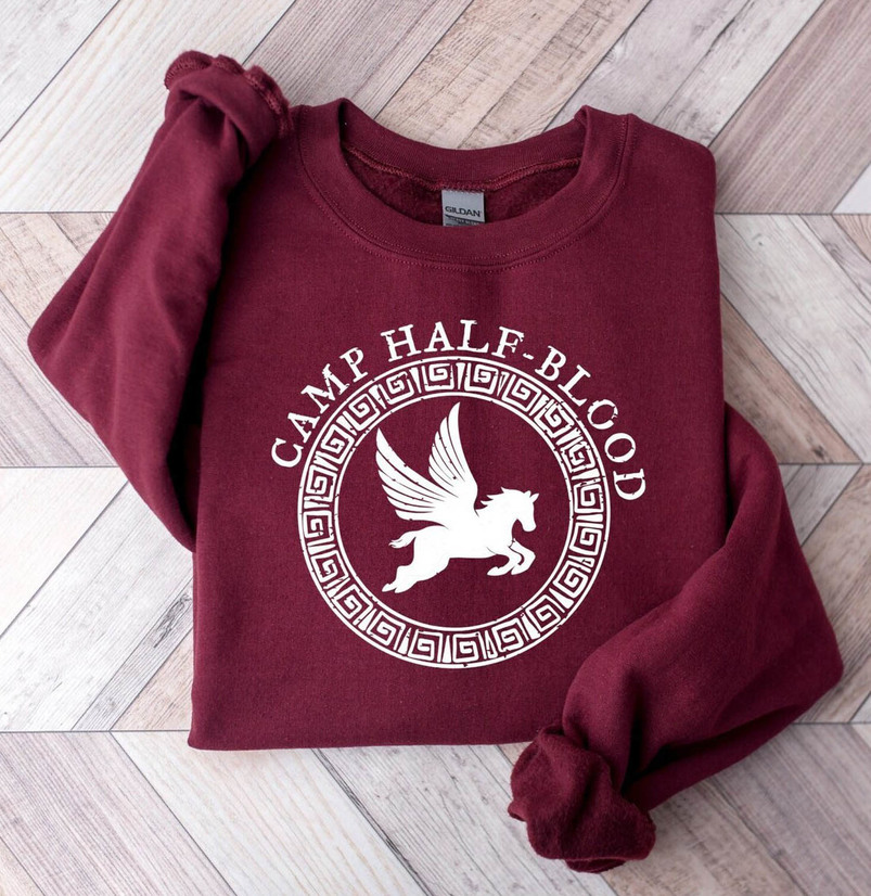 Groovy Camp Halfblood Shirt, Camp Halfblood Percy Jackson Hoodie Long Sleeve
