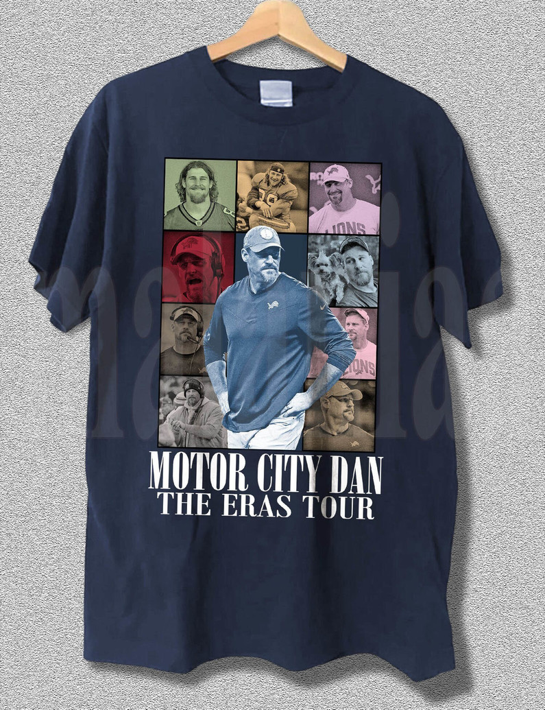 Cool Dan Campbell The Eras Tour Hoodie, Comfort Dan Campbell Shirt Long Sleeve