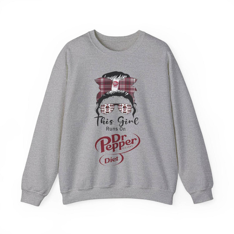 Must Have This Girl Runs On Diet Dr Pepper Sweater, Dr Pepper Shirt Short Sleeve