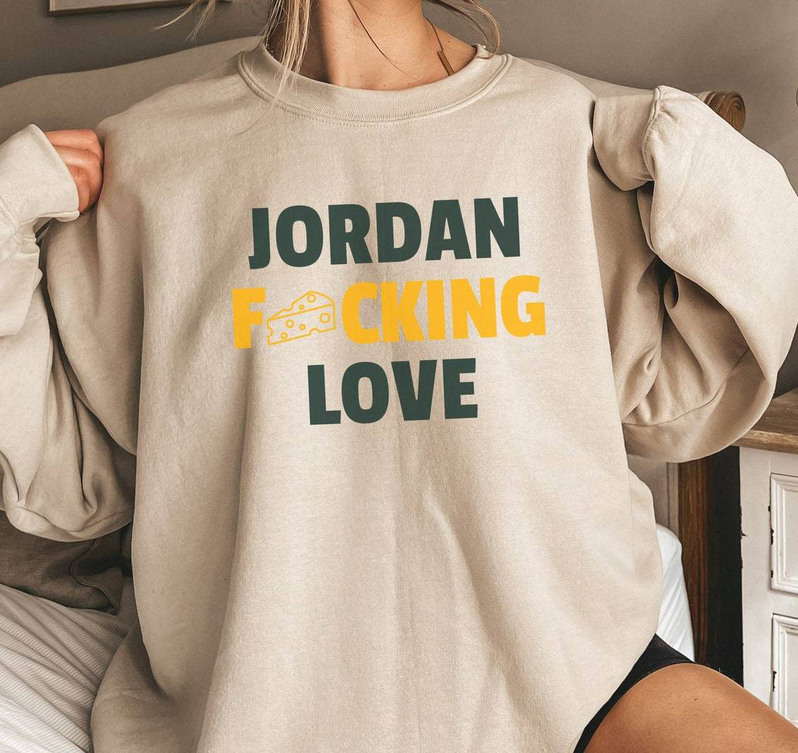 Green Bay Jordan Love Unisex Sweatshirt ,limited Jordan Love Shirt Crewneck