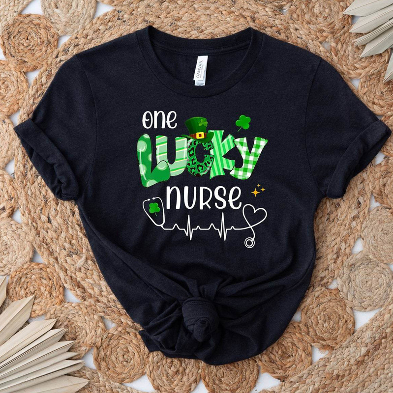 New Rare One Lucky Nurse Shirt, Christian Unisex T Shirt Hoodie