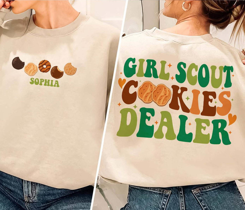 Limited Girl Scout Cookie Dealer Sweatshirt , Cookie Dealer Shirt Long Sleeve