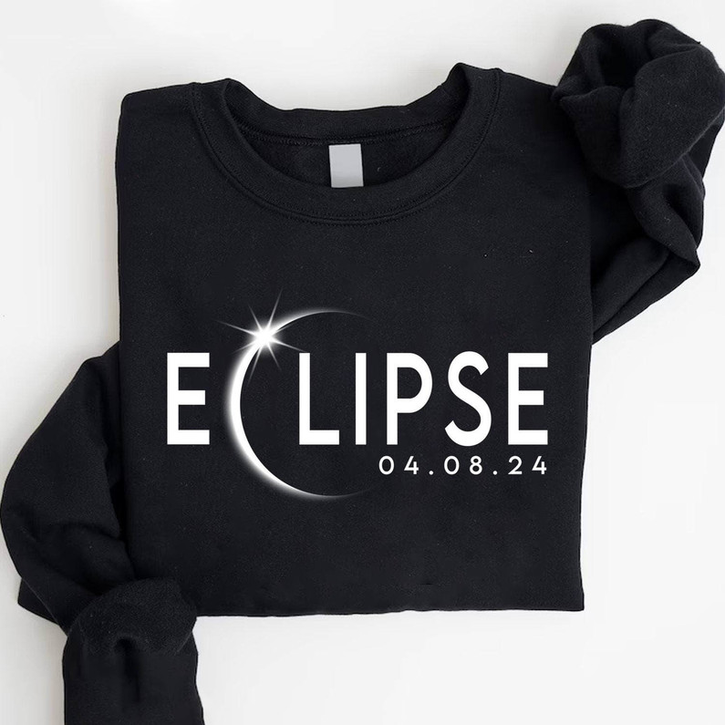 Comfort Total Solar Eclipse Shirt, Limited Astronomy Lover Tee Tops Crewneck