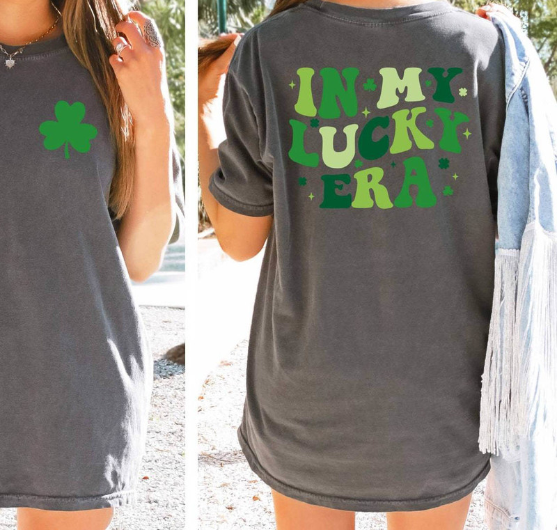 Limited In My Lucky Era Shirt, Lucky Unique Short Sleeve Unisex Hoodie
