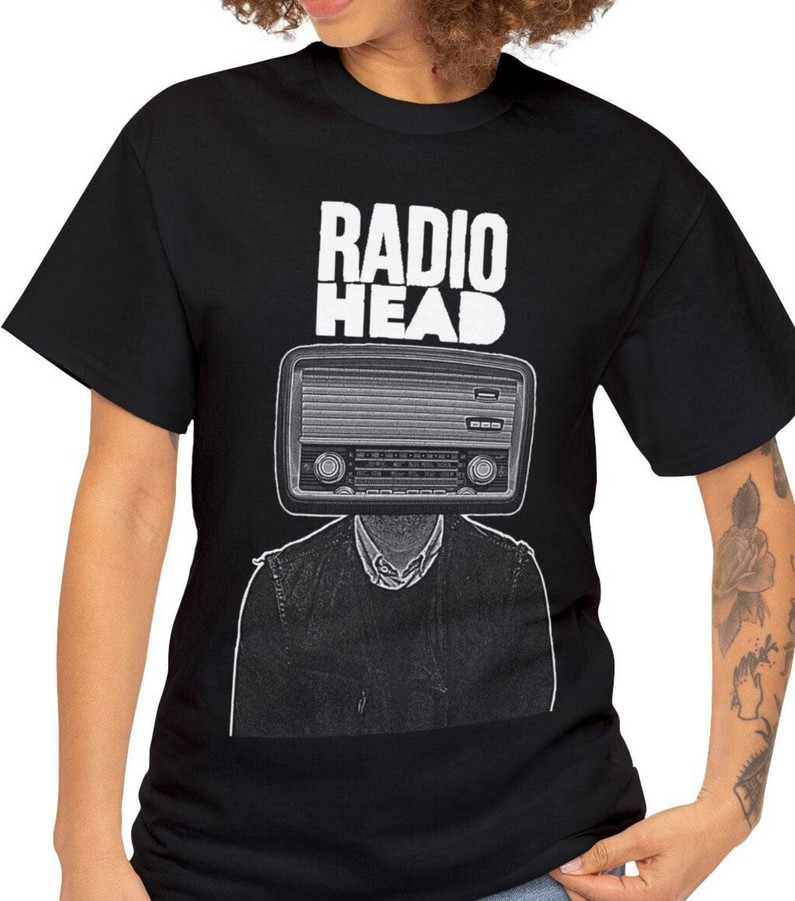 Comfort Radiohead Shirt, Vintage Band T Shirt Crewneck Unisex Hoodie