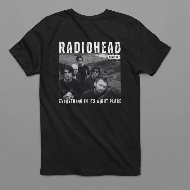 Radiohead Lyrics Inspired Sweatshirt , Rvintage Adiohead Shirt Short Sleeve