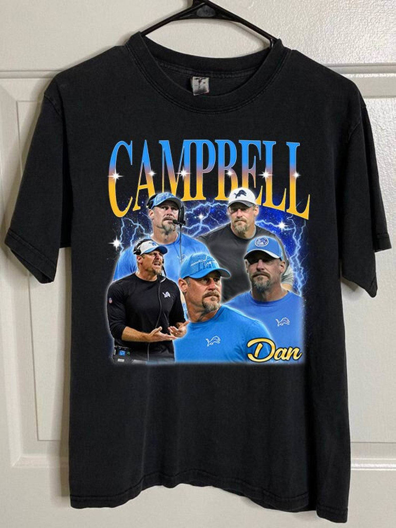 Fantastic Dan Campbell Shirt, Creative Unisex Hoodie Crewneck Gift For Football Lovers