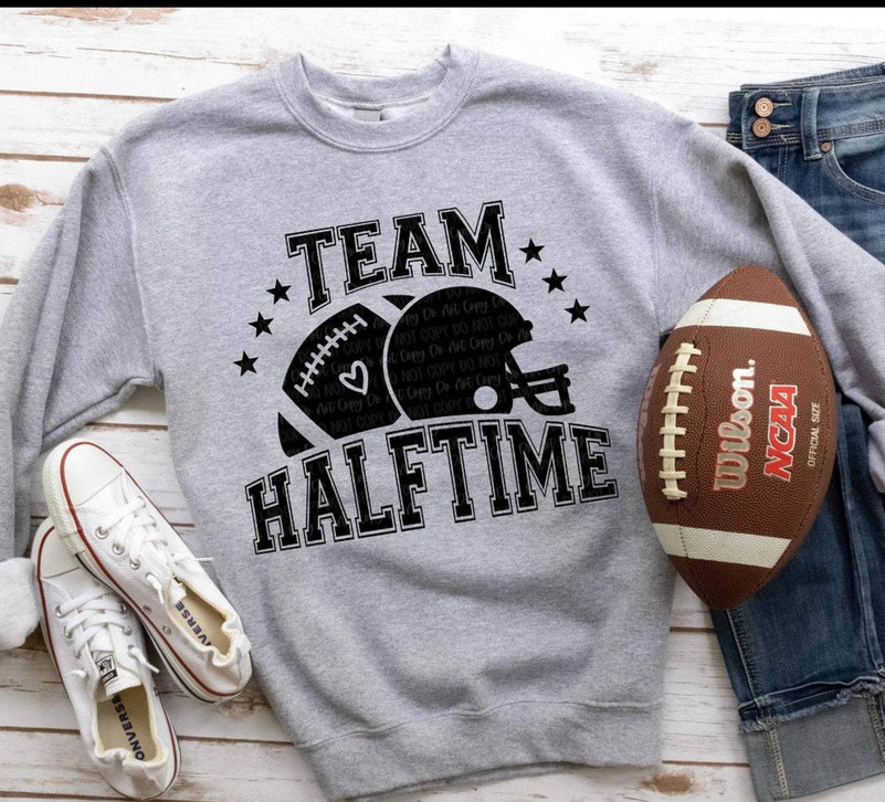 Funny Team Halftime Shirt, Limited Tee Tops Short Sleeve For Football Lovers