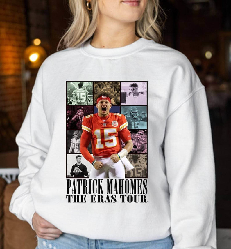 Vintage Patrick Mahomes Shirt, Patrick Mahomes The Eras Tour Tee Tops Sweater