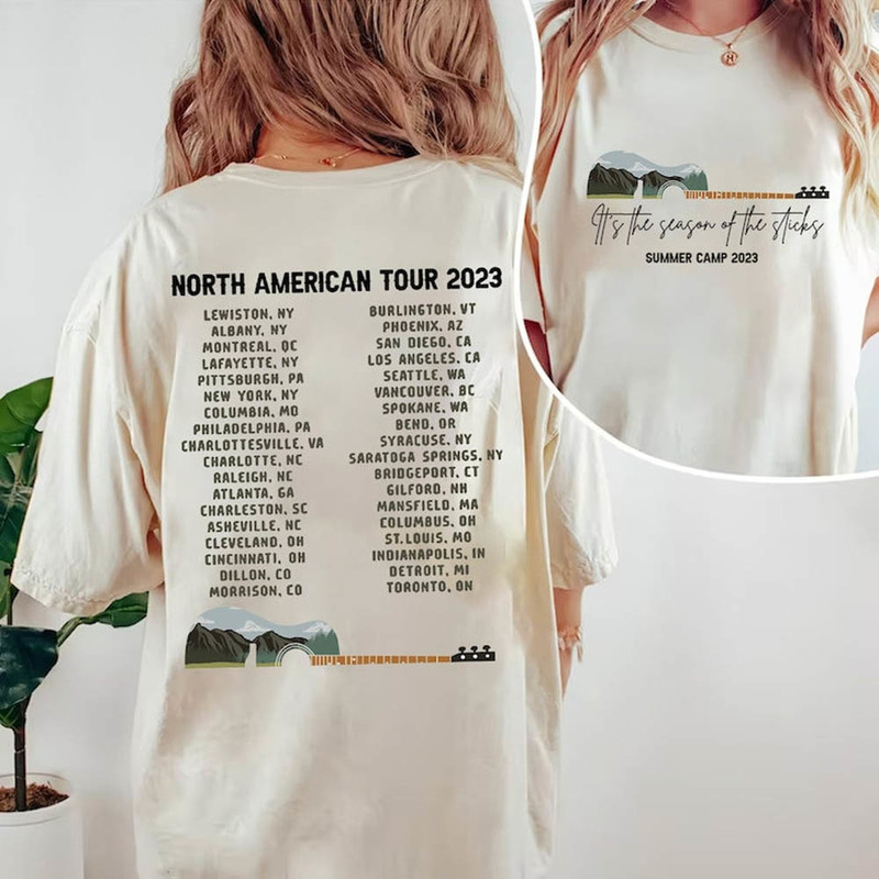 Stick Season 2023 Tour Shirt, Pop Music Camp Unisex T-Shirt Crewneck