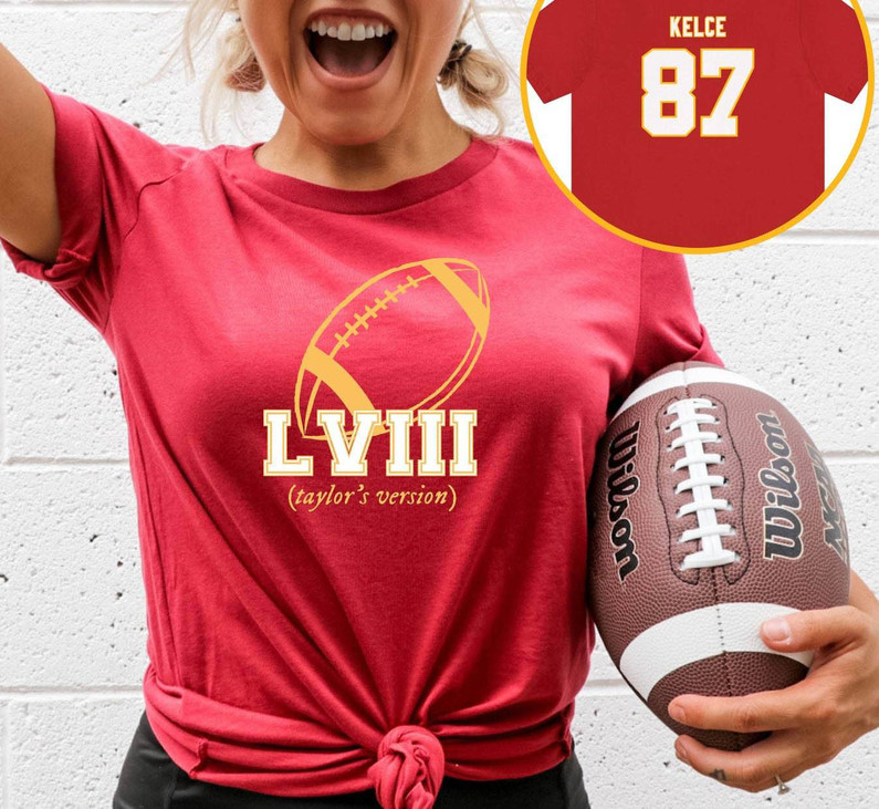 Groovy Taylor’s Version Super Bowl Shirt, Kelce Halftime Super Bowl Modern Hoodie Crewneck
