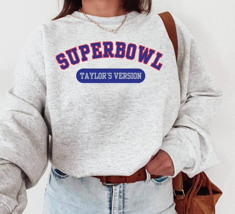 Limited Taylor’s Version Super Bowl Shirt, Super Bowl Halftime Crewneck Hoodie
