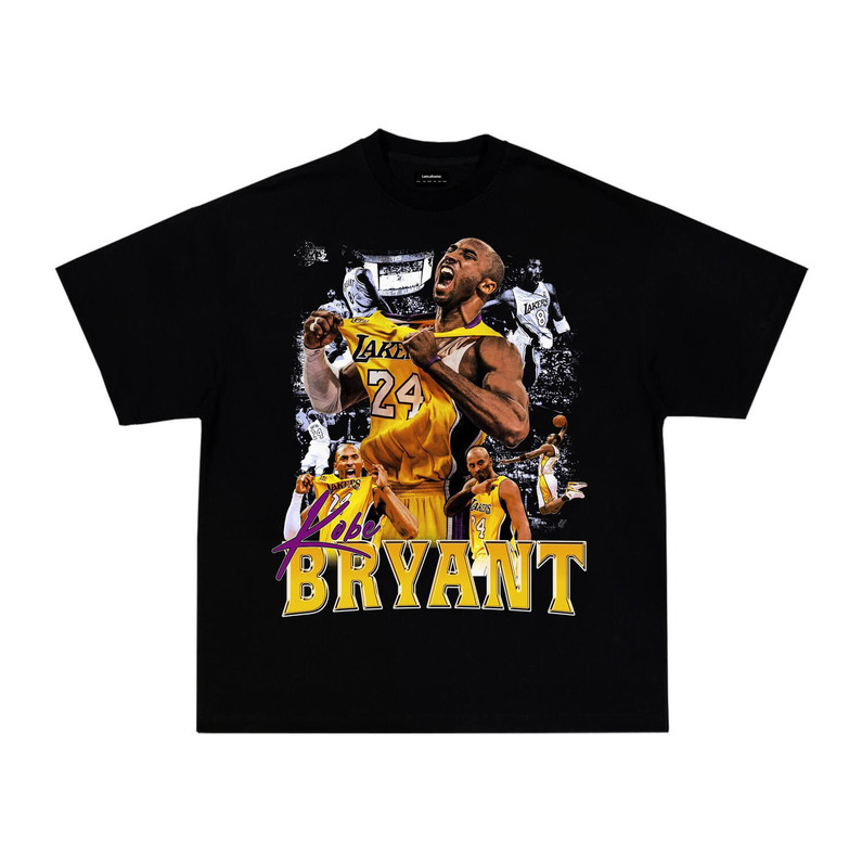 Comfort Kobe Bryant Shirt, Groovy Kobe Bryant Los Angeles Short Sleeve Unisex Hoodie