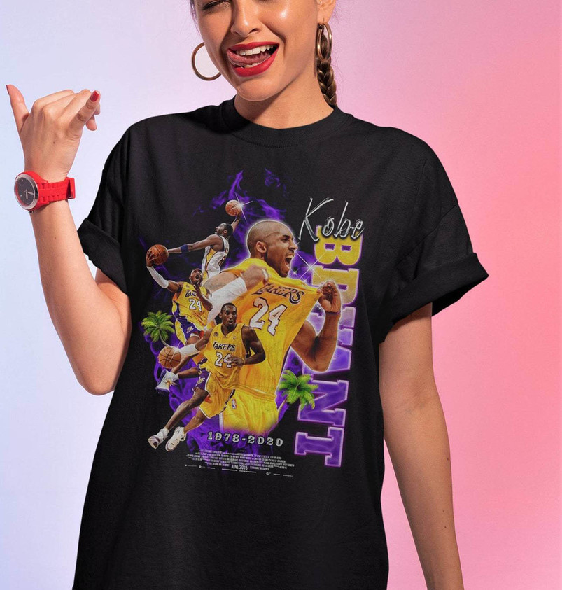 Awesome Kobe Rap Inspired Short Sleeve , Trendy Kobe Bryant Shirt Unisex Hoodie