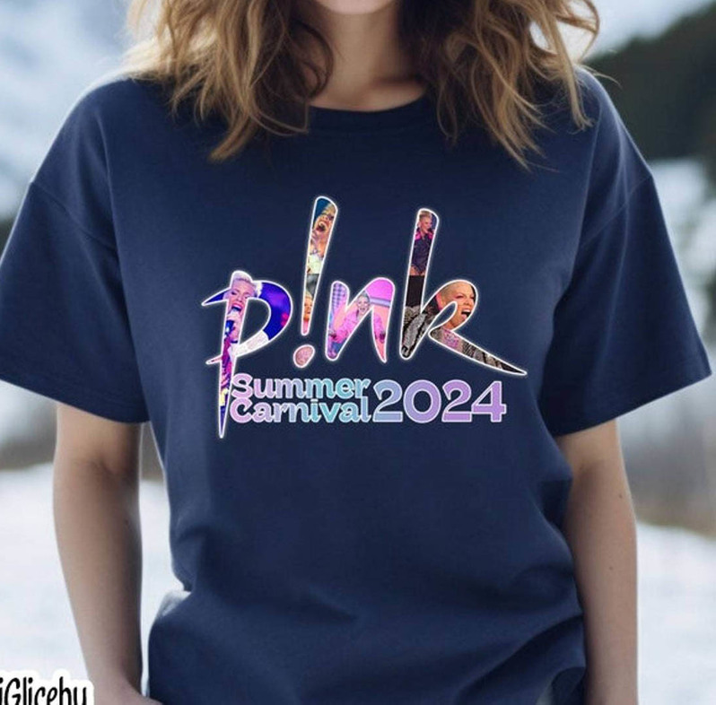 Unique Music Tour 2024 Sweatshirt , New Rare Pink Summer Carnival Shirt Short Sleeve