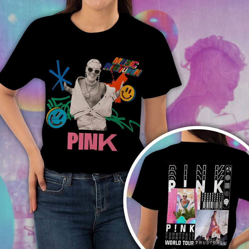Awesome Pink Summer Carnival Shirt, Cool Design Pink Albums Sweater Unisex Hoodie