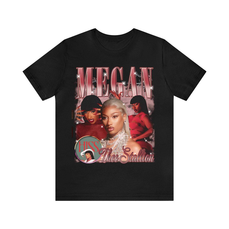 Limited Megan Thee Stallion Shirt, Retro Megan Long Sleeve Tee Tops For Fan