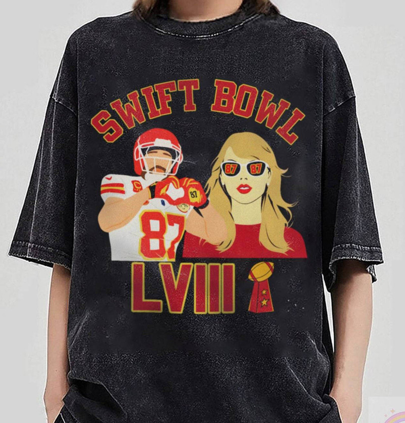 Cool Design Swiftie Bowl Shirt, Creative Game Day Sweater Long Sleeve