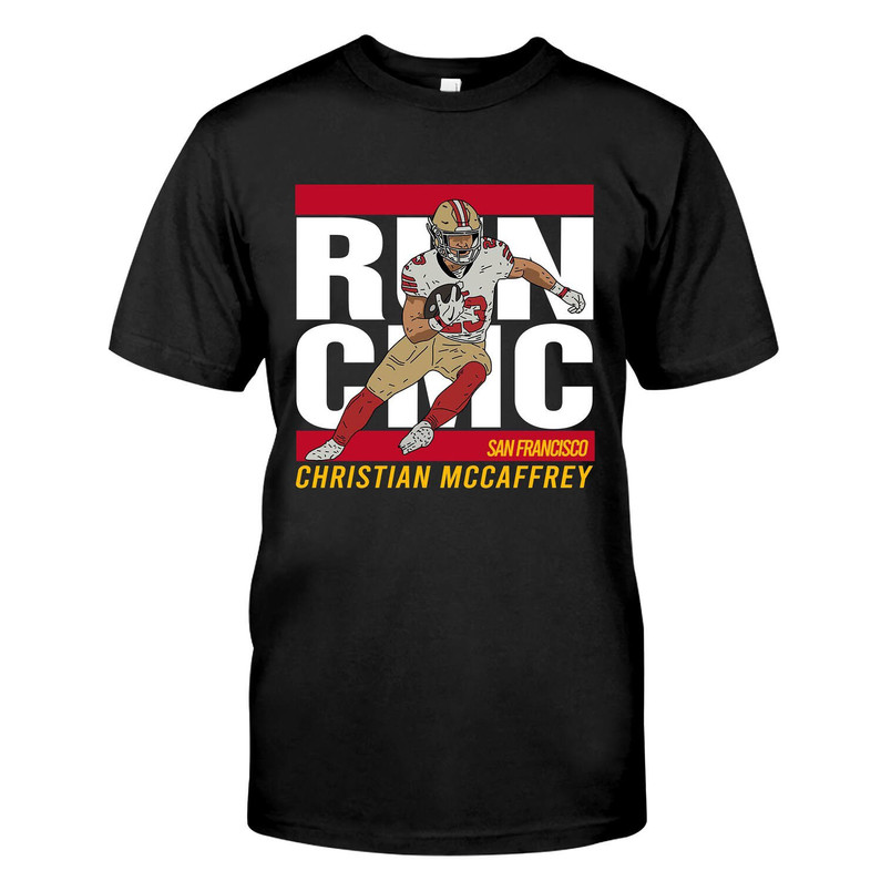 Limited Run Cmc Game Day Sweatshirt , Retro Christian Mccaffrey Run Cmc Shirt Long Sleeve
