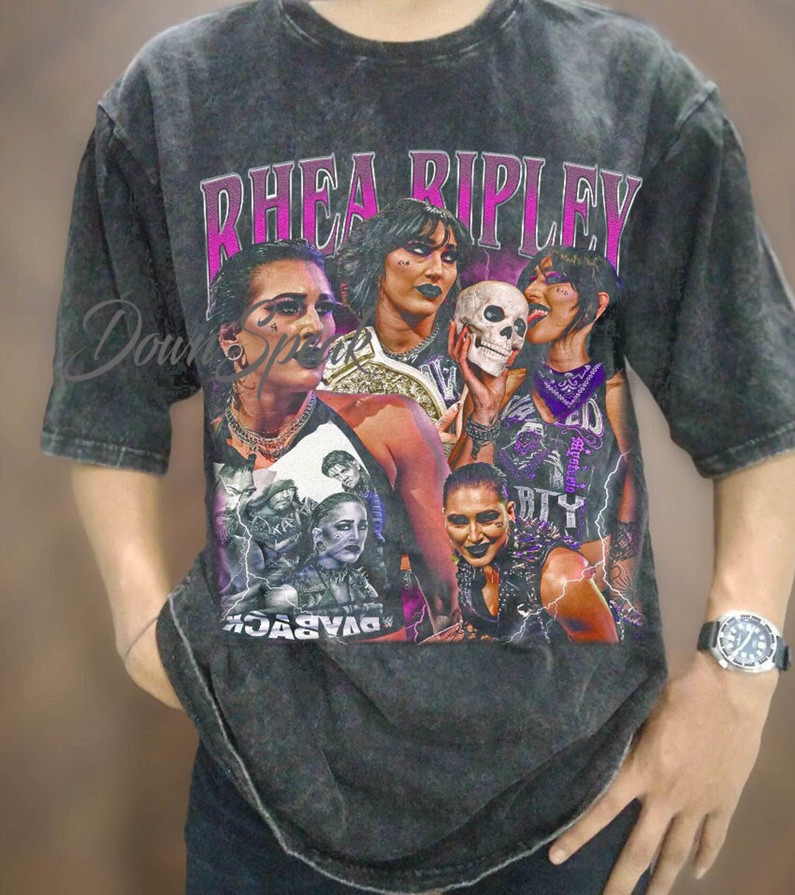 Comfort Rhea Ripley Shirt, Vintage Wash Rhea Ripley Unisex Hoodie Unisex T Shirt