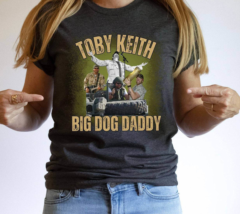 Toby Keith Vintage Shirt, Retro Music Country Tee Tops T-Shirt