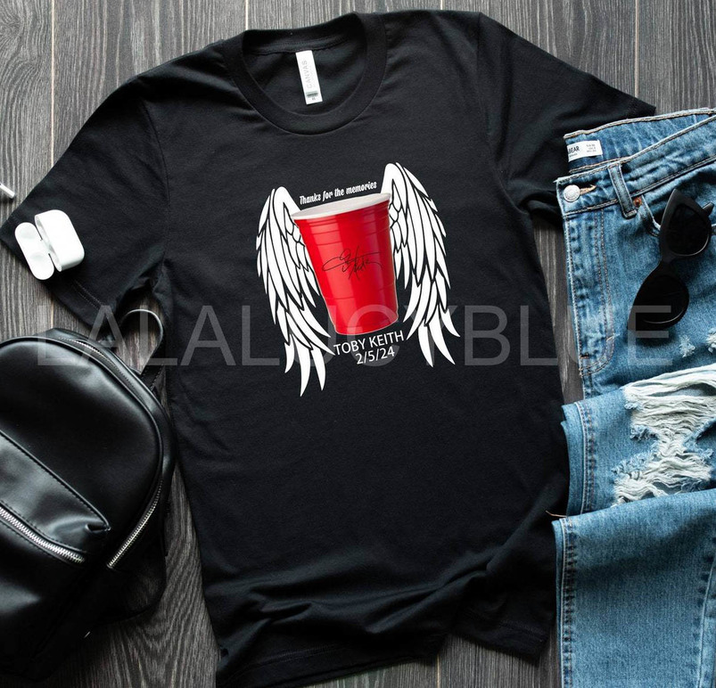 Toby Keith Thanks For The Memories Shirt, Red Solo Cup Unisex Hoodie Tee Tops