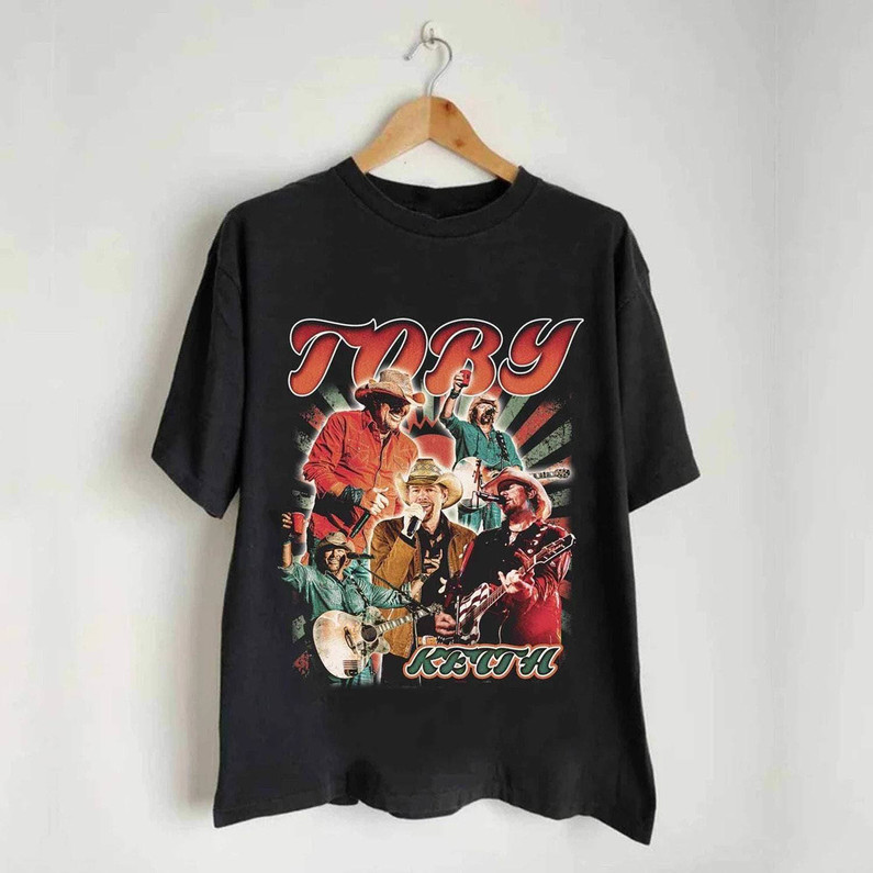 Toby Keith Trendy Shirt, Retro Toby Keith Unisex Hoodie Short Sleeve