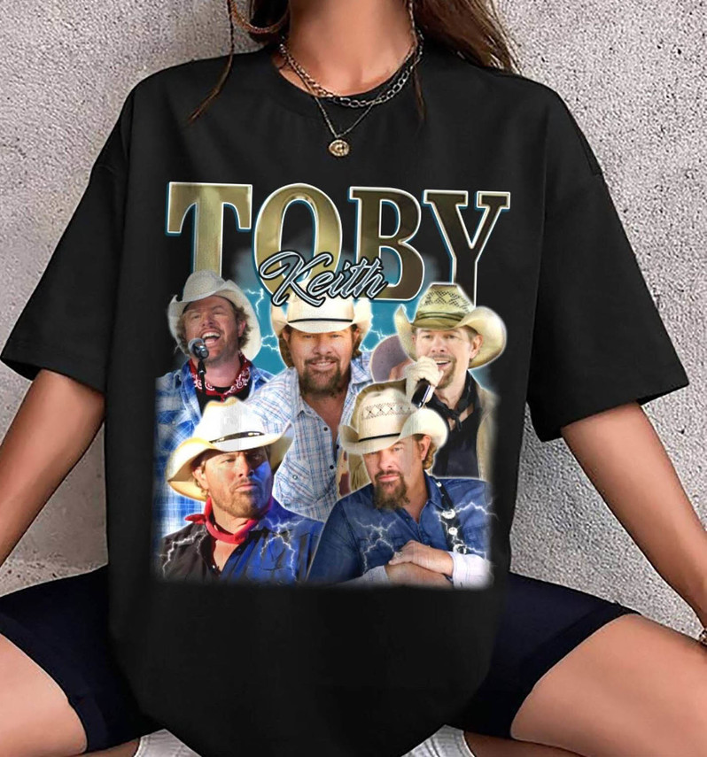 Toby Keith Vintage Shirt, Toby Keith Honoring Unisex T Shirt Tee Tops