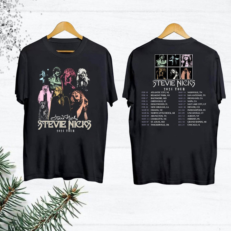 Stevie Nicks 2024 Tour Shirt, Vintage Stevie Nicks Crewneck Sweatshirt Sweater