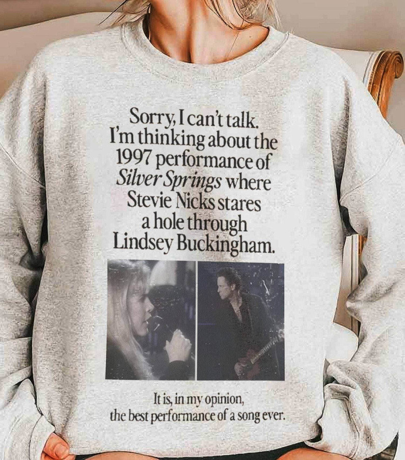 Stevie Nicks Shirt, I'm Thinking About The 1997 Unisex Hoodie Long Sleeve