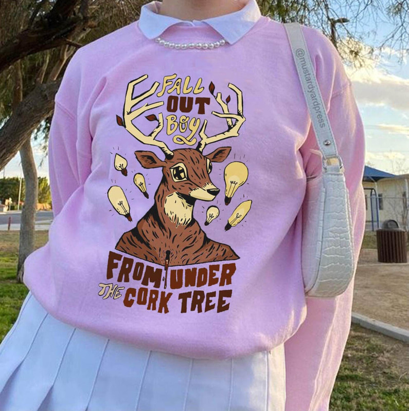 From Under The Cork Trees Cute Shirt, Take This To Your Grave Album Fall Out Boy 2023 Short Sleeve Tee Tops