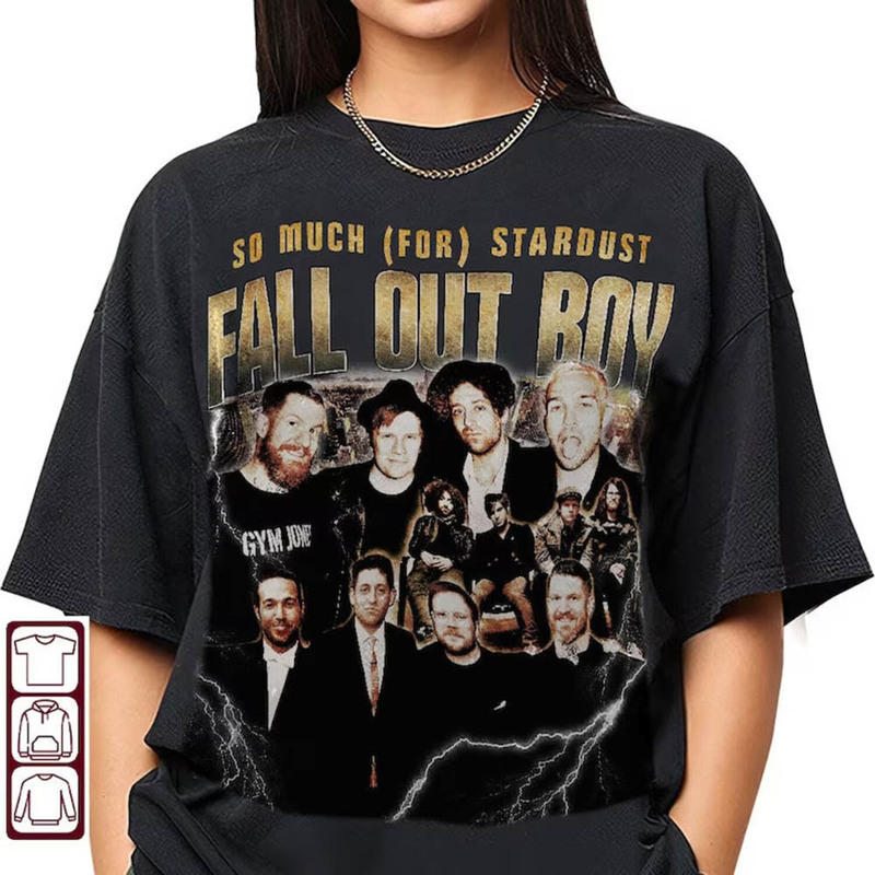 Fall Out Boy Vintage Shirt, So Much For Stardust Unisex T-Shirt Sweater