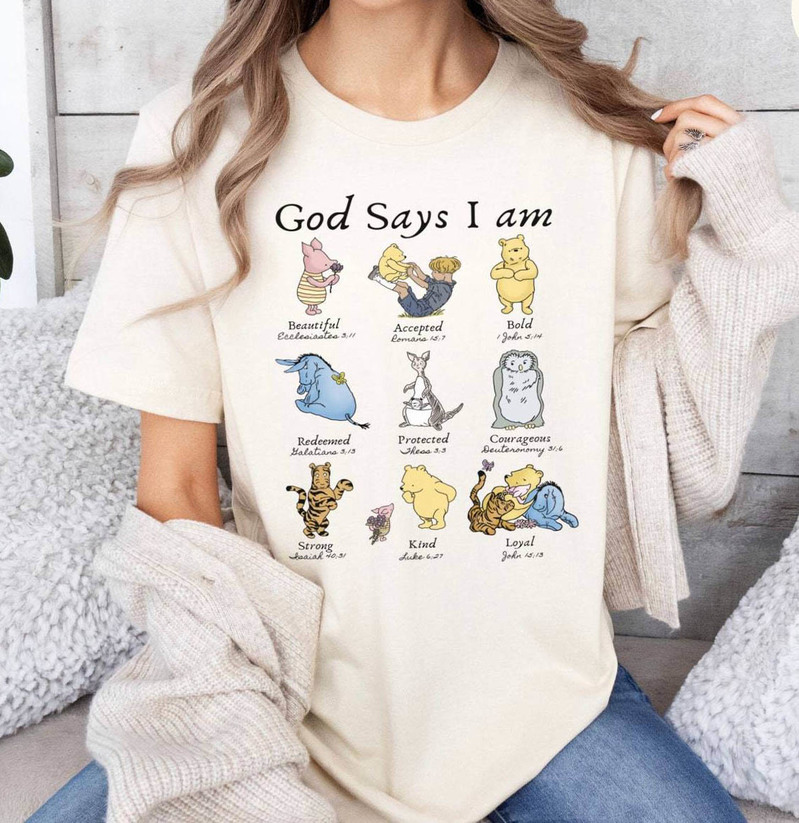 Limited God Says I Am Shirt, Christian Gifts Crewneck Sweatshirt
