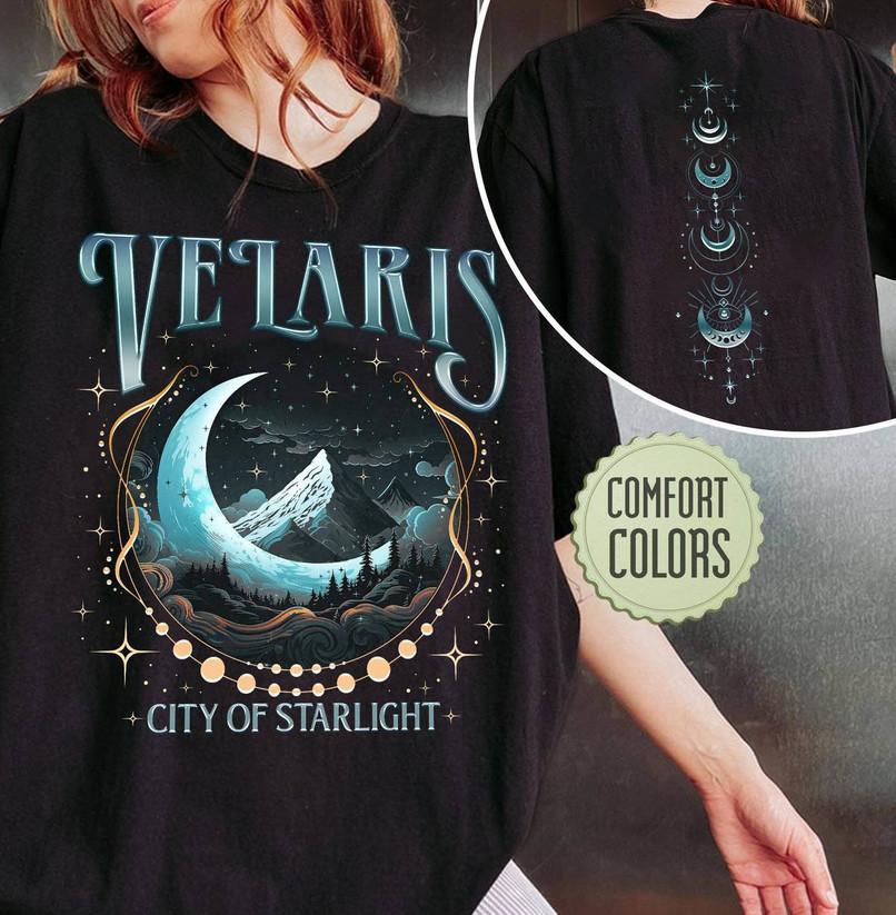 Comfort Velaris City Of Starlight Shirt, The Night Court Hoodie Tank Top