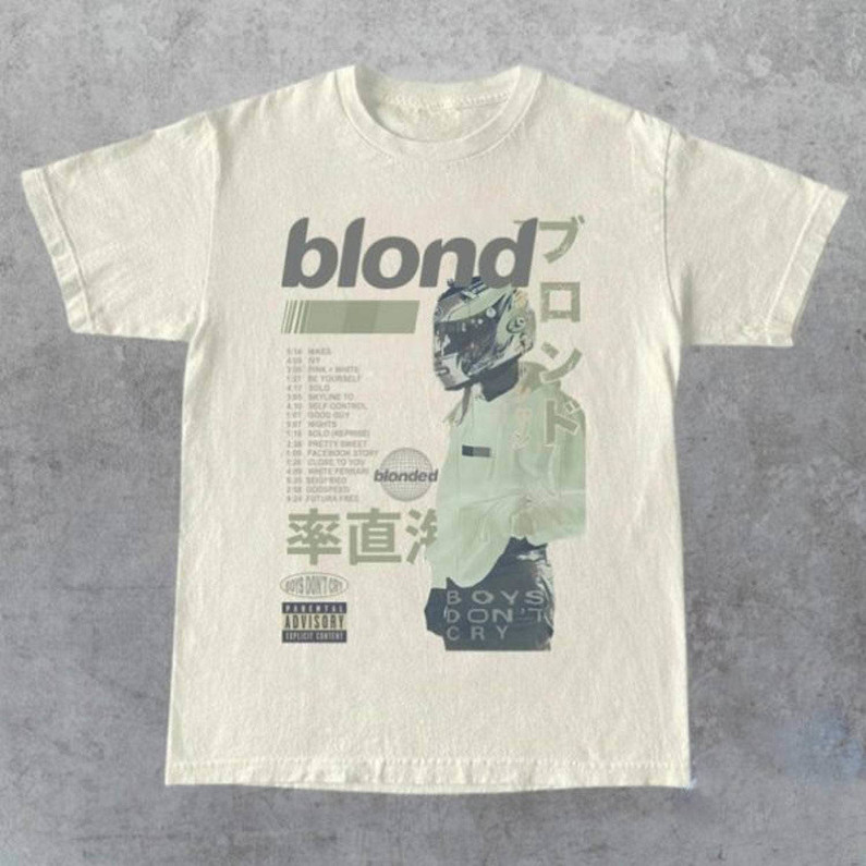 Frank Ocean Blond Shirt, Cute Frank Blond Long Sleeve Tee Tops