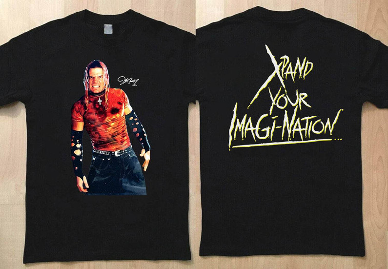 Cm Punk Shirt, Jeff Hardy The Hardy Boyz Crewneck Sweatshirt Tee Tops