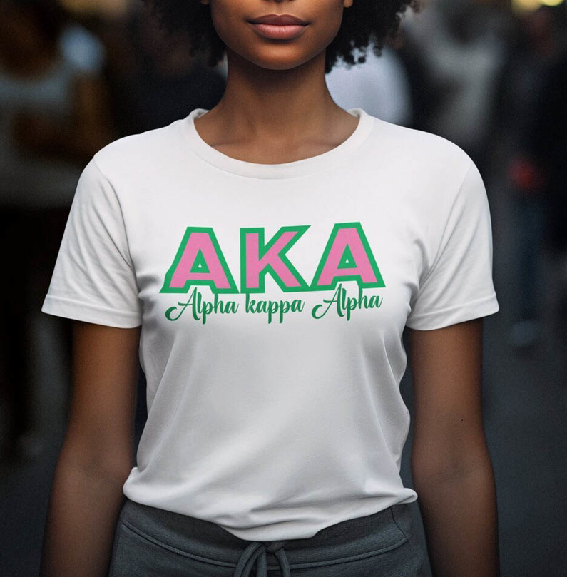 Alpha Kappa Alpha Shirt, Alpha Sorority Crewneck Sweatshirt Tee Tops