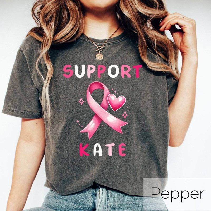 Support Kate Shirt, Kate Middleton Long Sleeve Tee Tops