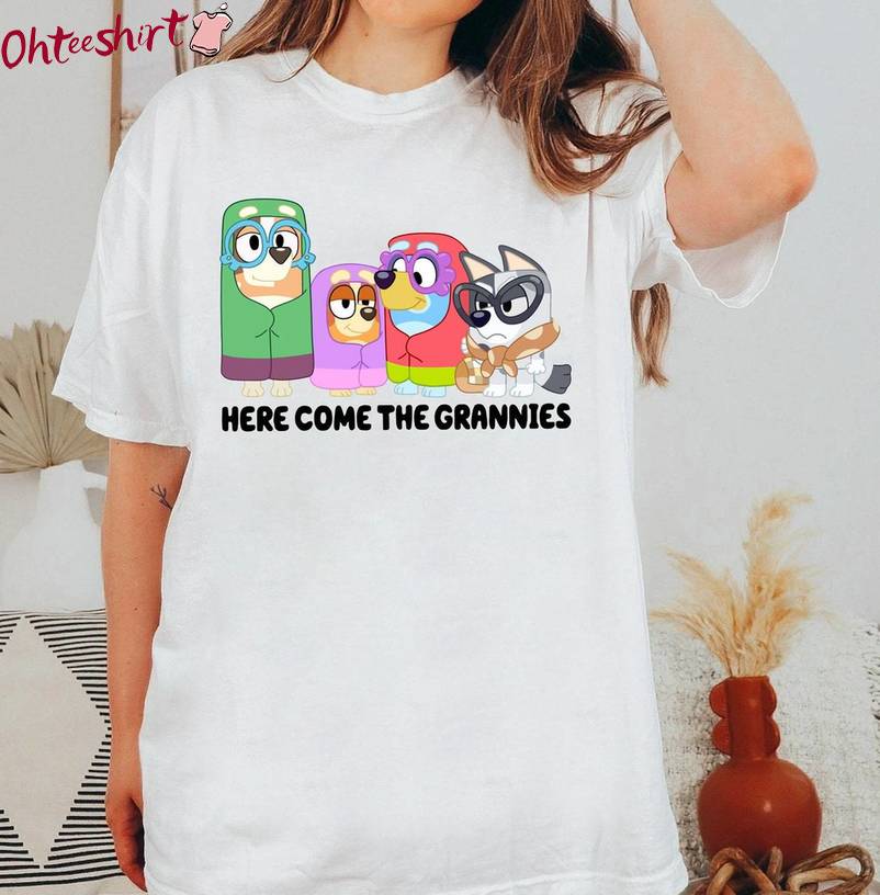 Here Come The Grannies Shirt, Disney Movies Short Sleeve Long Sleeve