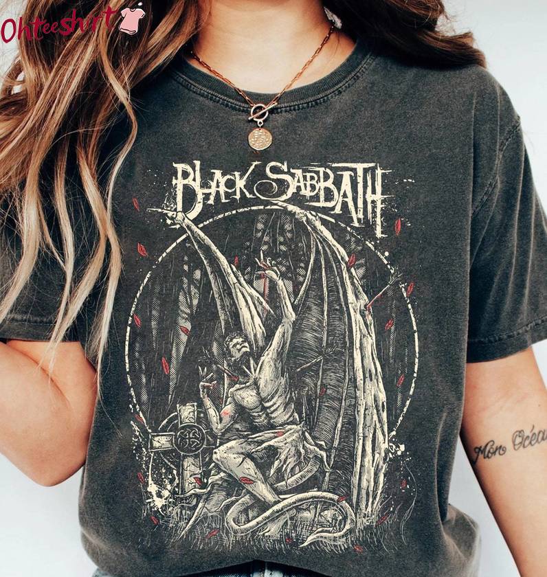 Black Sabbath Band Music Tour Shirt, Ozzy Osbourne Crewneck Sweatshirt Sweater