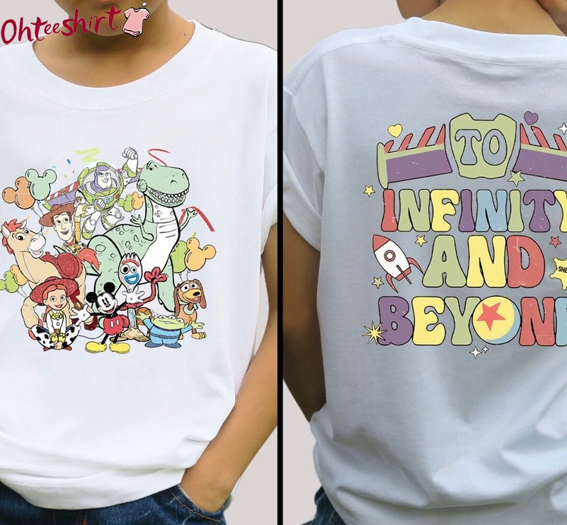 Disney Toy Story You Ve Got A Friend In Me Shirt, Woody And Buzz Sweater Tank Top