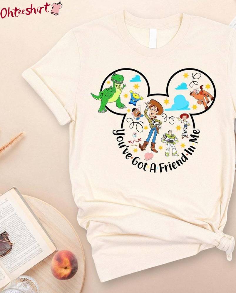 You've Got A Friend In Me Shirt, Toy Story Characters Sweater T-Shirt