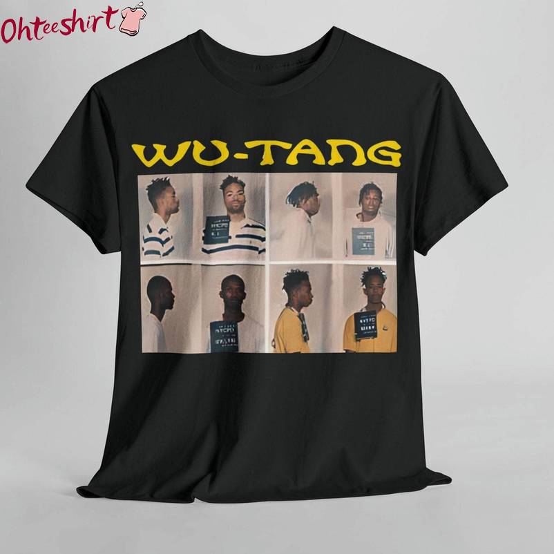 Wu Tang Clan Mugshots Collectors Rare Shirt, Graphic 90s Method T-Shirt Tank Top