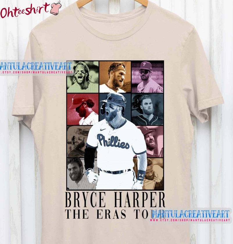 Bryce Harper The Eras Shirt, Memorable Moments Unisex Hoodie Tee Tops